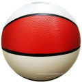 Red White Blue Rubber Basketball for Sporting